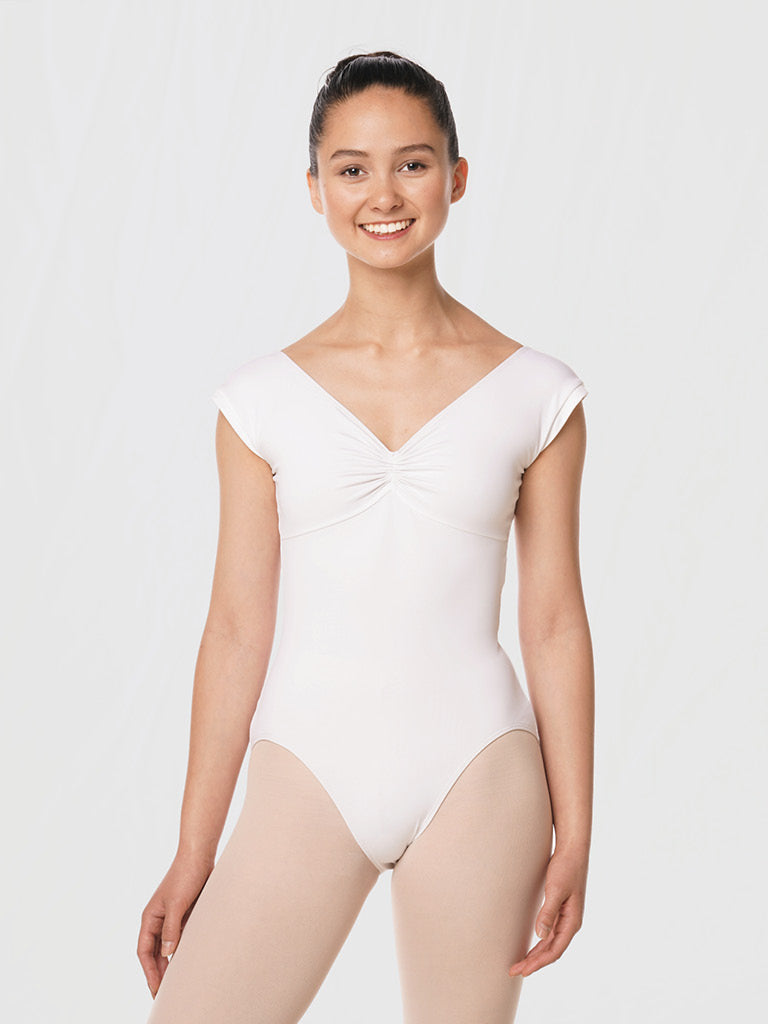 Cap Sleeve Front WHT